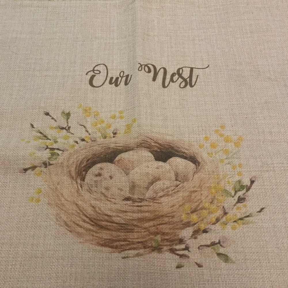Our Nest pillow cover 19x19 new